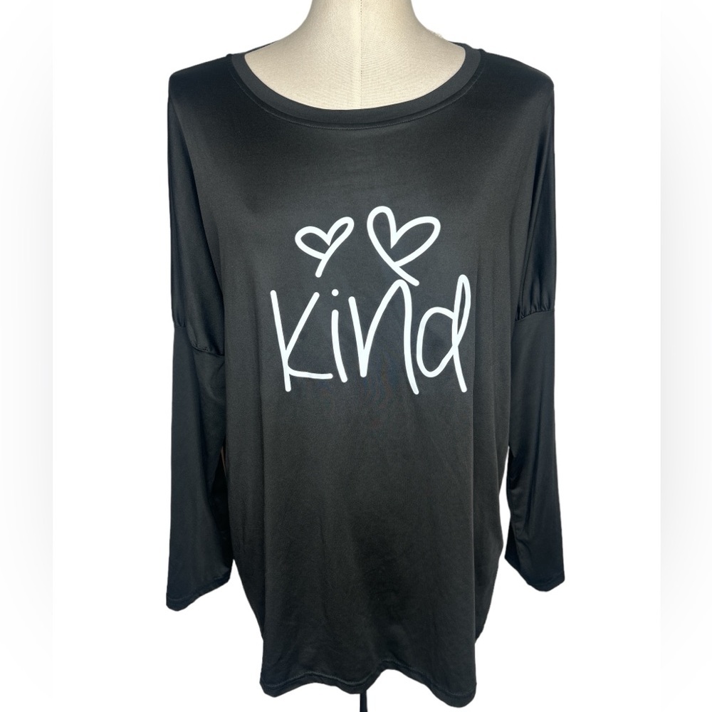 Women's Long Sleeve Casual Kind Shirt Size XXL